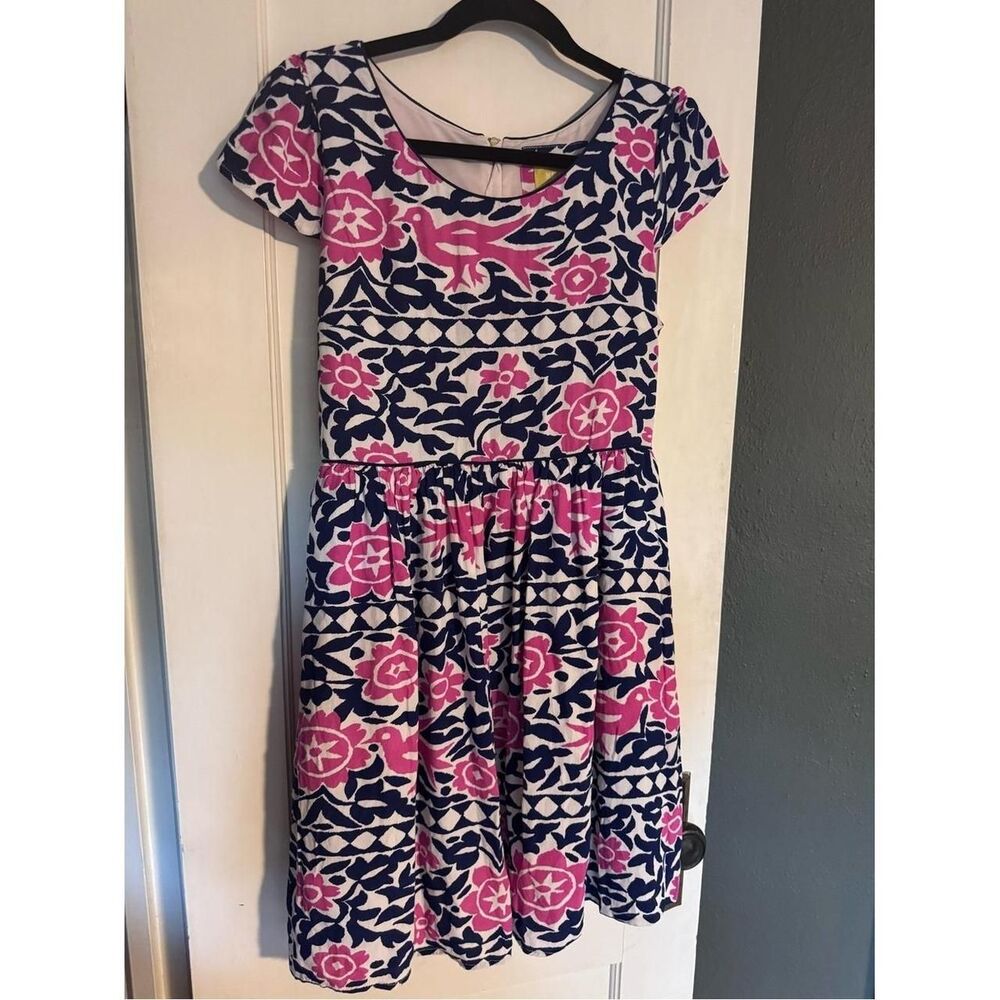 Maeve Women's Pink and Blue Dress